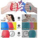 3 x Strength Injury Rehab & Stress Relief Gripper Silicone Grip Squeeze Ball #
