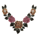 diy embroidered floral lace neckline neck collar trim clothes sewing applique M&