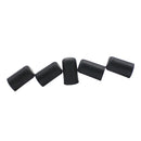 5 Pieces Cello Endpin Rubber Tips Caps Non-Slip, Black