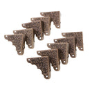 10x Box Bracket Case Chest Furniture Corner Protector Guard Album Decoration