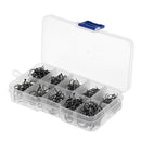 500pcs Octopus Fishing Hook High Carbon Steel Black Fishhooks Saltwater Bass