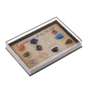 12 Mini Specimens Crystal Gemstones Of The World Home Decor Children's Gift