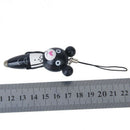 Cute Animal Wooden Cartoon Match Head Ballpoint Pen Key Chain---Random Styl L1X6