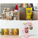 1 Roll 500 Pcs Round Circles Thank You Stickers 1 Inch Decorative Sealing