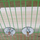 Pet Bird Parrot-Chew Toys Wood Hanging Swing-Cages Parakeet Stand Platform D1J4