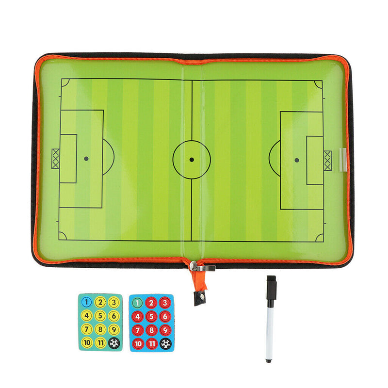 Soccer Coaching Board Strategy Tactics Clipboard Football Game Match Training