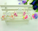 10Pcs Cartoon Beads Candy Color Hair Clips Girls Hair Ties Kids BB Hairpi N.ES