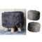 2pcs 16" Comfy Furry Footstool Cover Round Stool Slipcovers Protector Gray