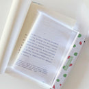 Portable LED Book Reading Light Flat Plate Panel Night Reading Light LampS Hn