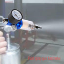1X 150mm Air Regulator Gauge Spray Gun In-Line Water Oil Trap Filter Separator