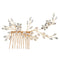 Wedding Hair Comb with Pearls Rhinestone Bridal Hair Accessory for Bridemaid