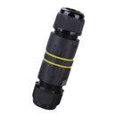 Waterproof Electrical Cable Wire 3 Pin Connector Outdoor Plug Socket 5-8.5mm