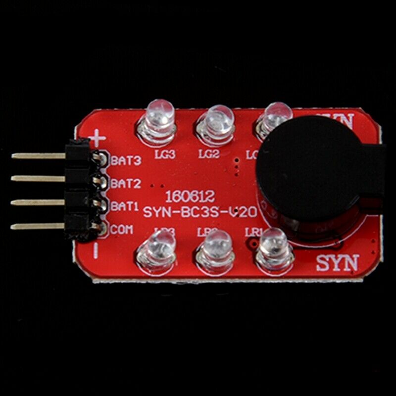 Lipo Tester Buzzer Alarm Battery Low battery voltage Voltage 2S - 3S 7.4v Q N5I2