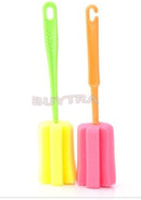 Top  Enduring Fashion Sponge Cup Brush Cleaning Milk Bottle Coffe Tea Brush JR