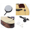Piezo Pickup Set for Guitar Violin Ukulele and More with Other Accessories