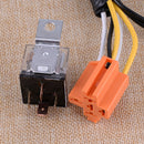 Dual-Tone 12V Electric Car Truck Pickup Snail Horn Wiring Harness Relay Kit