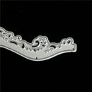 Wavy lace framed  Metal Cutting Dies DIY Scrapbooking Photo Album Crafts  JR