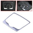 1PCS Gear Shift Panel Decorative Cover Trim Stainless Steel fit for Audi A4 A4L