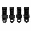 12 Pieces/ Set Heavy Duty Tarp Clips Tent Awning Clamp Car Boat Cover Tie D R7V9