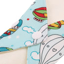 10 Pieces Womens Sanitary Pad Cloth Menstrual Pads Reusable Washable 7 inch