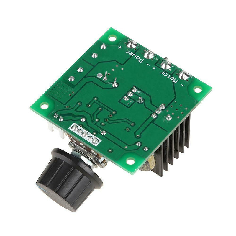 DC 9V-50V 10A PWM Motor Speed Controller w/Knob Adjustable Speed Regulator A
