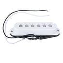 White Single Coil Guitar Pickups Set for  Guitars Musical Instrument