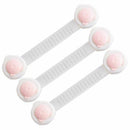 10pcs Child Kids Baby Safety Locks Cabinet Door Fridge Drawer Cupboard Adhe