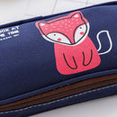 1 Pc New School Supplies Student Pencil Box Canvas Stationery Box High-Capa E6Z1