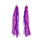 1 Pair Kids Bike Handlebar Grips Streamers Handgrip Sparkle Tassels+ Front