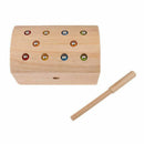 10Pcs Insects Basic Educational Development Wooden Magnetic Catch Insects G M3U9