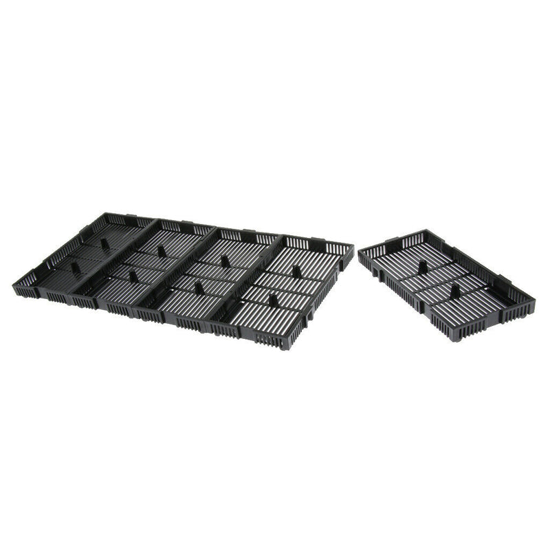 20 Pcs Grid Divider Tray Aquarium Fish Tank Filter Bottom Isolation Board