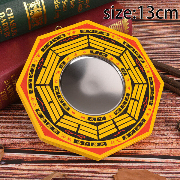 5" Inch Chinese Dent Convex Bagua Mirror Blessing House Protection Feng Shui  ME