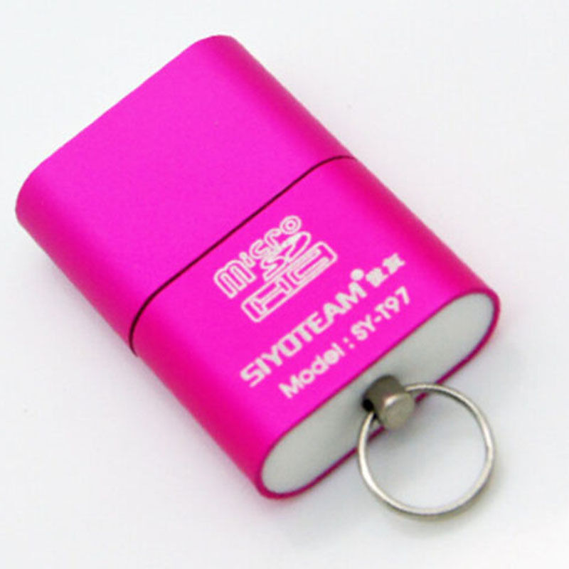 High Quality Mini USB 2.0 Micro SD TF T-Flash Memory Card Reader Adapter Gift