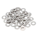 M10*50Pcs + M8*50Pcs Stainless Steel Metric Flat Washers Screw Repair Tool