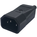Detachable Electrical PDU Power Adapter With IEC320 C14 Plug