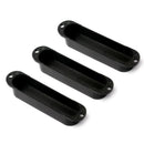 Black St Closed Single Coil Pickup Cover Sealed Pickup Covers