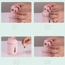 300ml USB Gas Tank Air Humidifier Aroma Essential Oil Diffuser Romantic Light