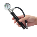 Bike Pump with High Pressure Gauge - Sports Ball Motorcycle Tire Air Pump -