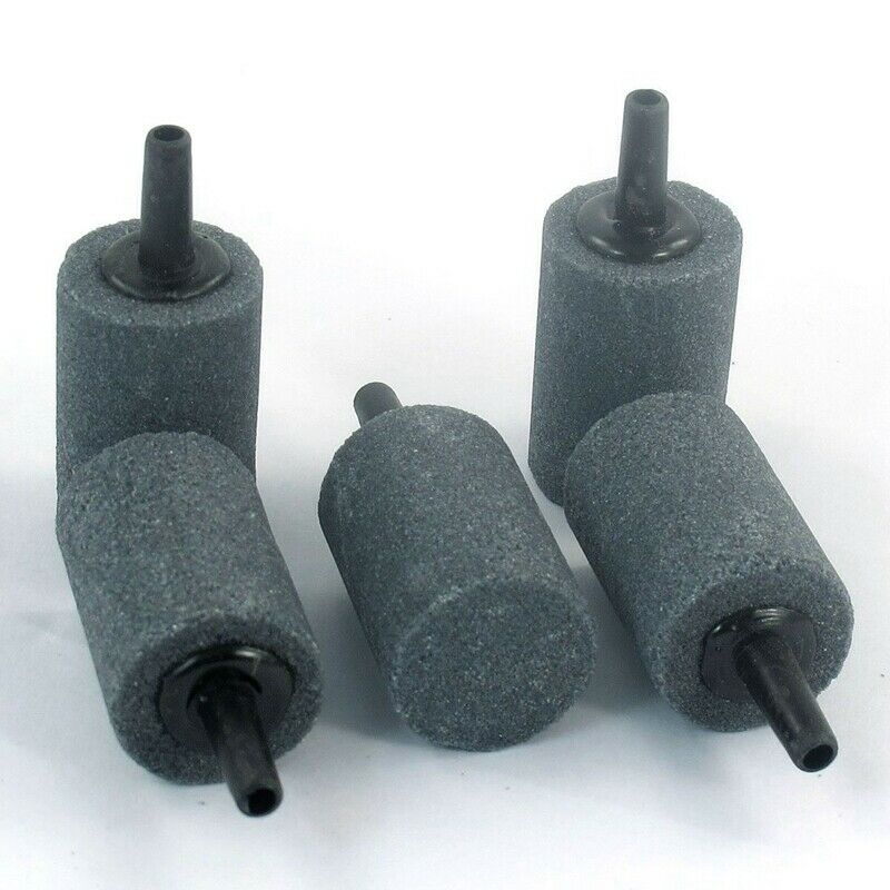 Aquarium Fish Oxygen Cylinder Air Stone 3cm Length 5 Pcs B5Z1