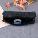 Fashion felt pencil case travel portable cosmeticbag stationery school officeâ„–[