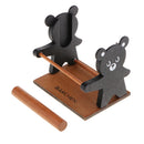 Removable Wooden Desktop Washi Paper Tape Dispenser Roll Tape Holder Storage