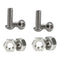 500pcs/box Stainless Head Screws Nuts Assorted Kit Industrial Fasteners