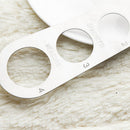 Stainless Steel Pasta Spaghetti Measurer Measure Tool Kitchen Gadget   JR