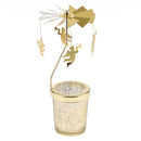 Metal Spinners Rotating Tea Light Candle Holders Candle Stand DIY -Angel