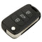 Replacement 3 Button Keyless Entry Remote Control Folding Flip Car Key Fob