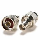 Jack RF Coaxial N Type Male Plug to BNC Female Adapter Connectorã€New OZ