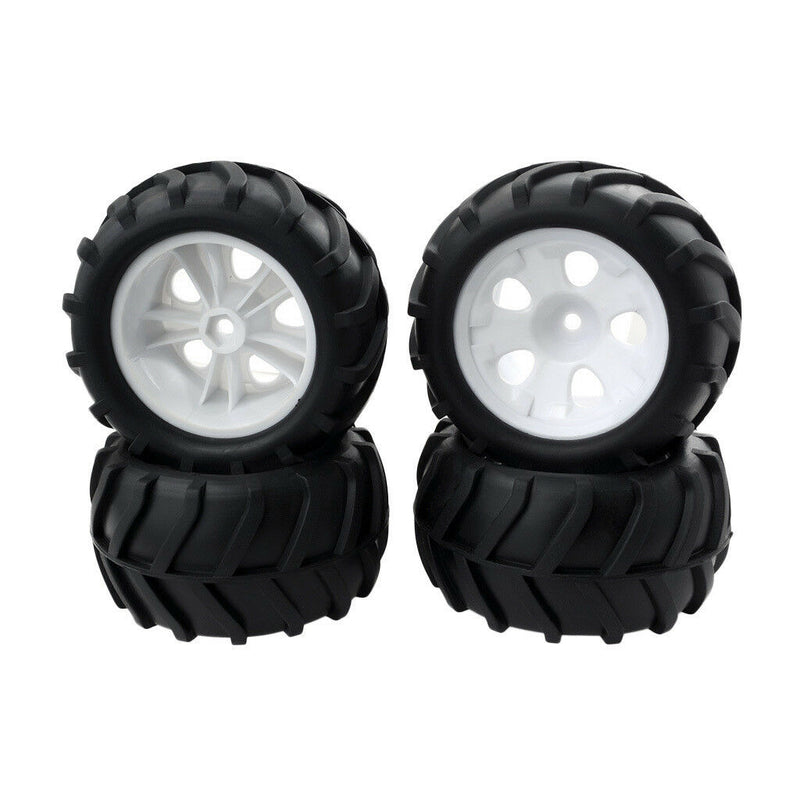 4x 85mm Rubber Tire Tyre for HSP HPI ZD Racing WPL FS Wltoys RC Rock Crawler