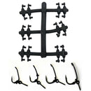 Fishing Hook Stop Beads Tackles Stopper Bracket Hook Shank Joint Making Bead