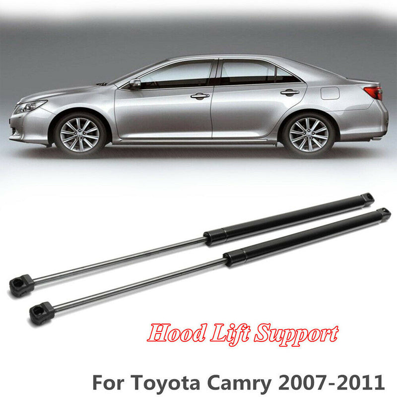 2xCar Metal Supports Springs Hood Lift Support Shocks Struts For Camry 2007-2011