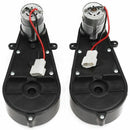 1X(2 Pcs 550 Universal Children Electric Car Gearbox With Motor, 12Vdc Moto